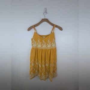 Savanna Jane Carmen Marigold Dress, Sz M